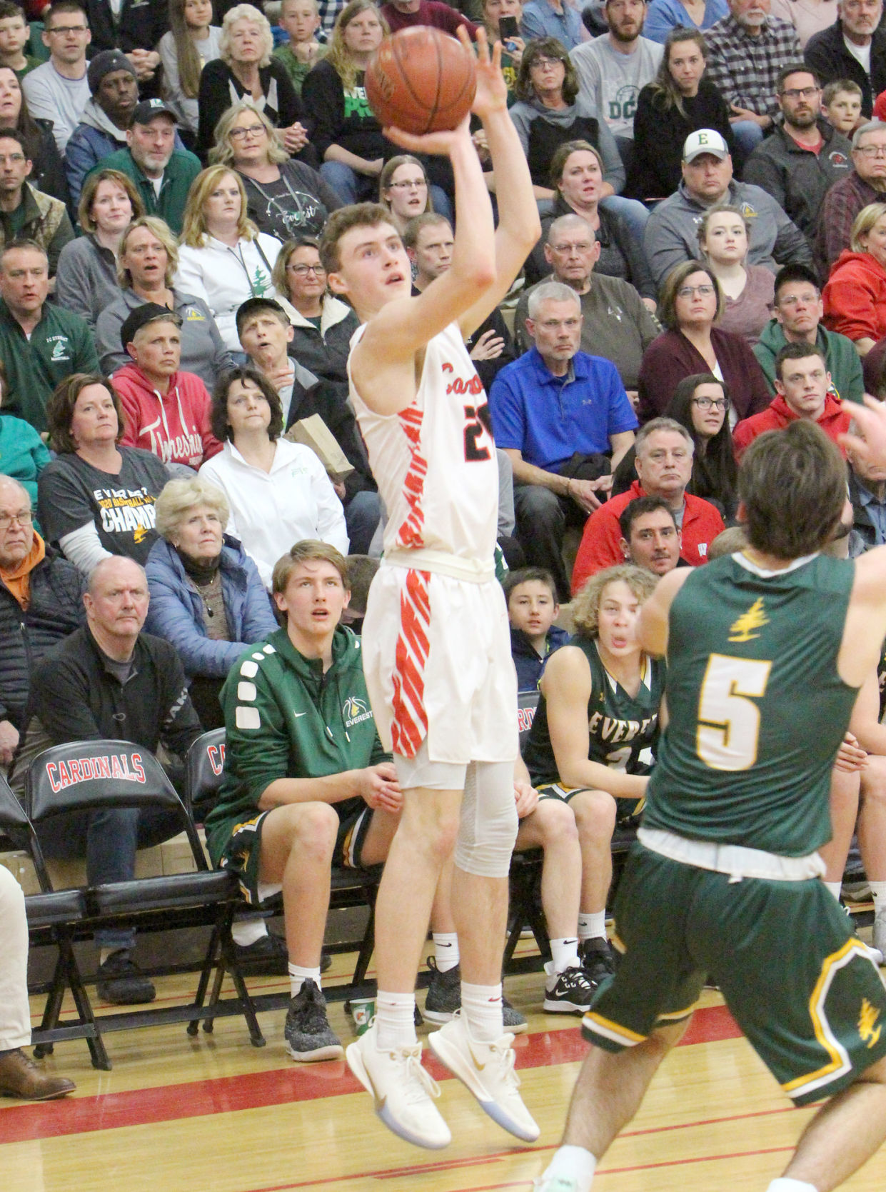 D.C. Everest at Chi-Hi boys basketball 3-7-20